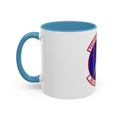 38th Contracting Squadron (U.S. Air Force) Accent Coffee Mug