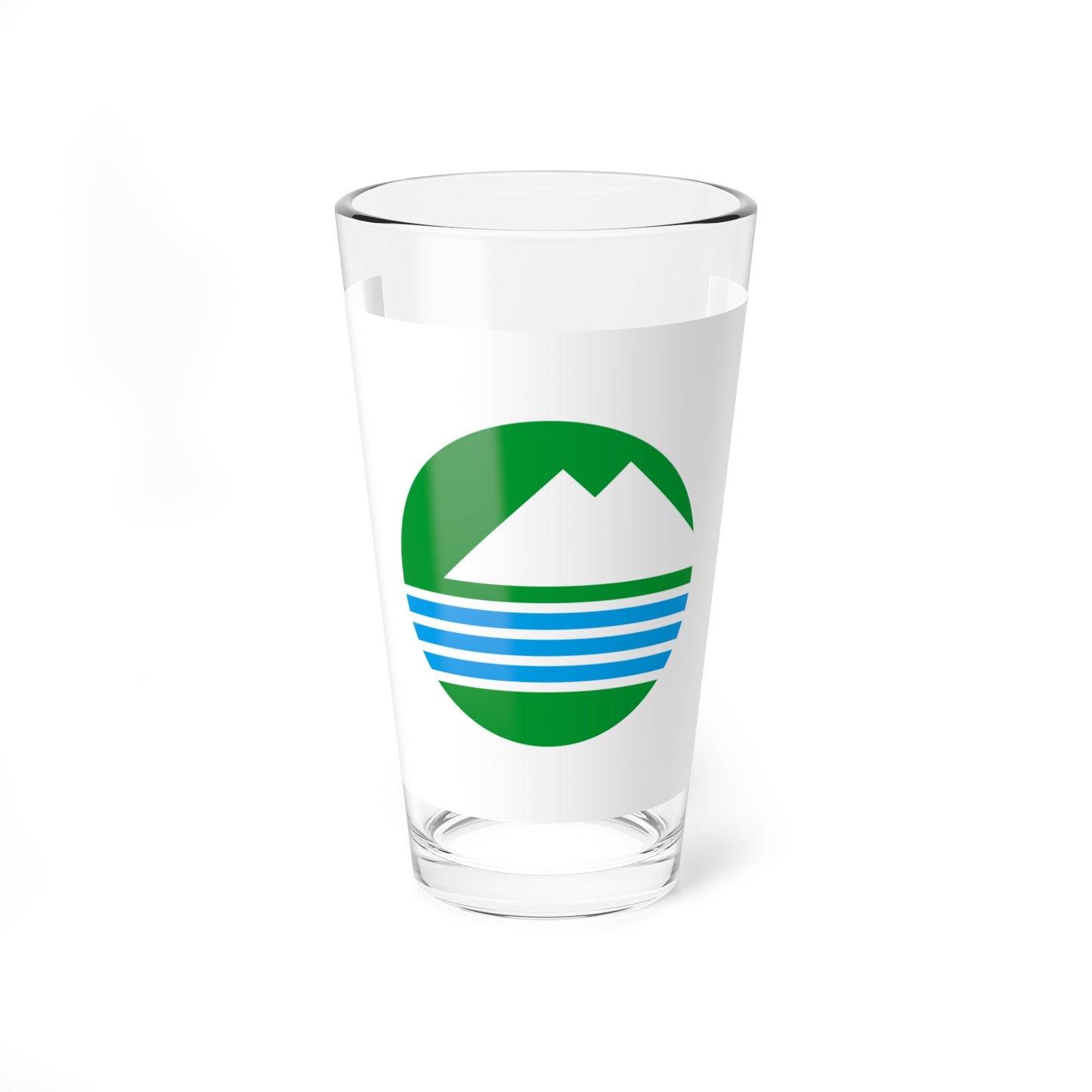 Flag of Chikusei Ibaraki (Japan) Pint Glass 16oz