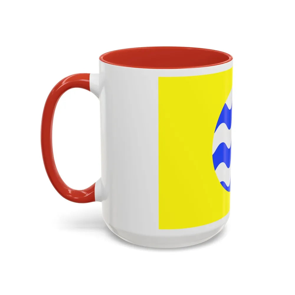 Flag of Fontana Malta - Accent Coffee Mug-Go Mug Yourself