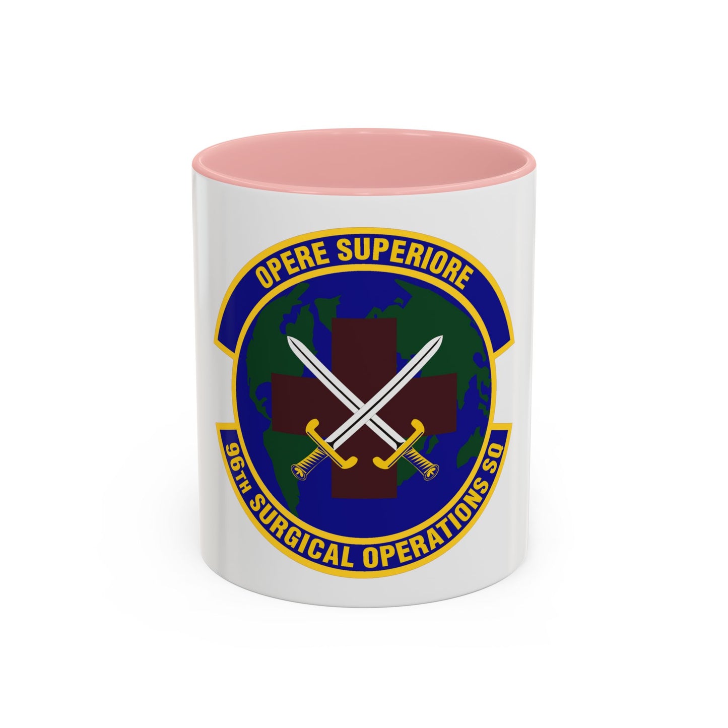 96th Surgical Operations Squadron (U.S. Air Force) Accent Coffee Mug