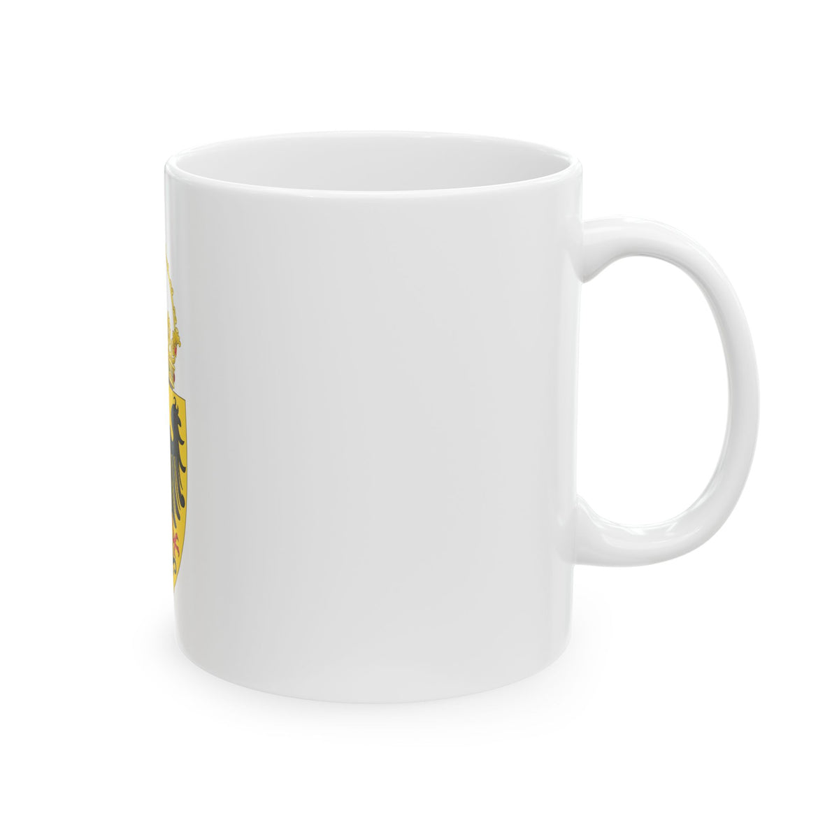 Coat of arms of Charles IV, Holy Roman Emperor - White Coffee Mug
