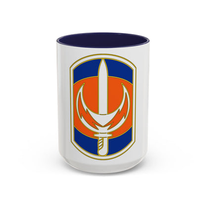 228 Signal Brigade 3 (U.S. Army) Accent Coffee Mug