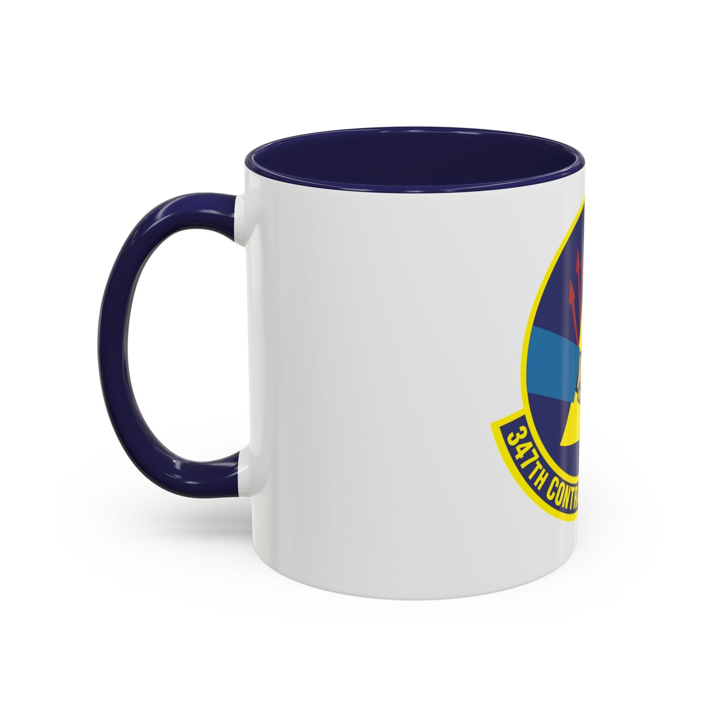 347th Contracting Squadron (U.S. Air Force) Accent Coffee Mug