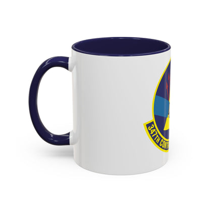 347th Contracting Squadron (U.S. Air Force) Accent Coffee Mug
