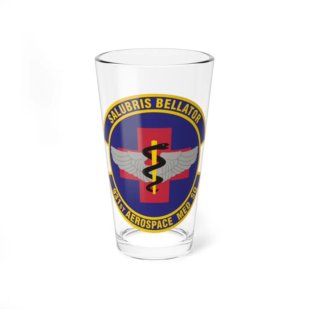 931 Aerospace Medicine Squadron AFRC (U.S. Air Force) Pint Glass 16oz-16oz-Go Mug Yourself