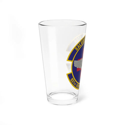 931 Aerospace Medicine Squadron AFRC (U.S. Air Force) Pint Glass 16oz-Go Mug Yourself