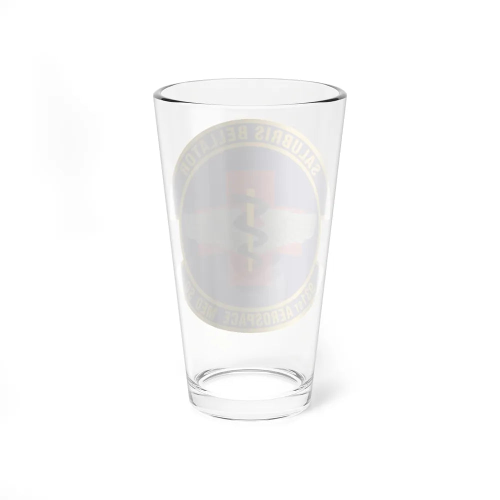 931 Aerospace Medicine Squadron AFRC (U.S. Air Force) Pint Glass 16oz-Go Mug Yourself