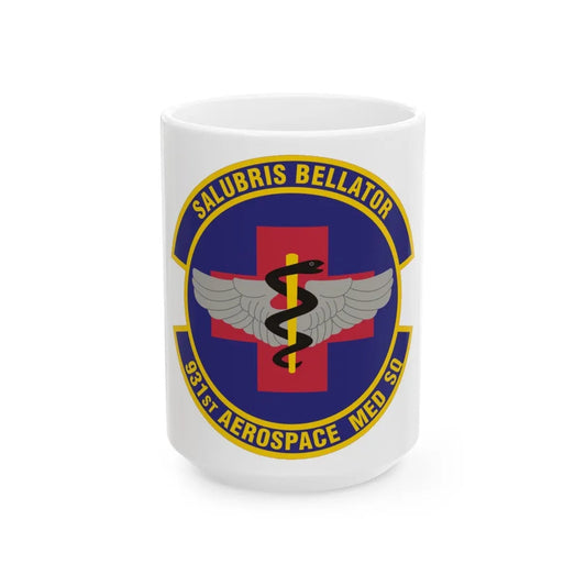 931 Aerospace Medicine Squadron AFRC (U.S. Air Force) White Coffee Mug-15oz-Go Mug Yourself