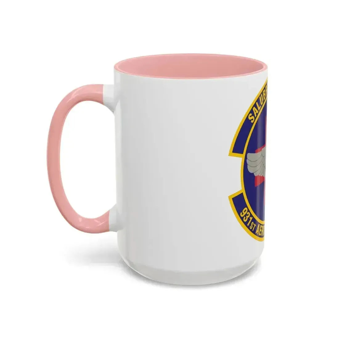 931 Aerospace Medicine Squadron AFRC (U.S. Air Force) Accent Coffee Mug - Go Mug Yourself