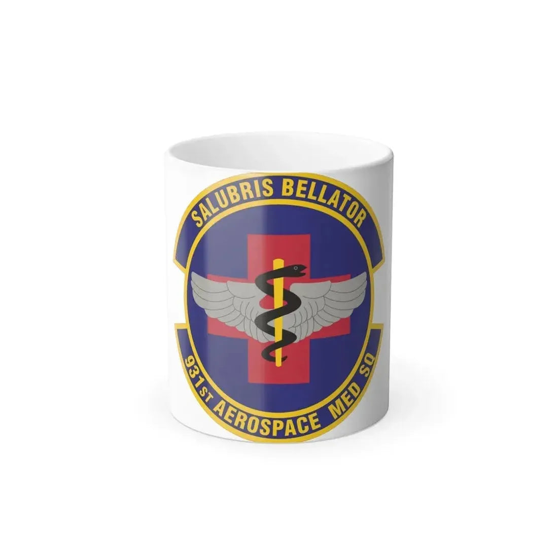 931 Aerospace Medicine Squadron AFRC (U.S. Air Force) Color Changing Coffee Mug 11oz - Go Mug Yourself