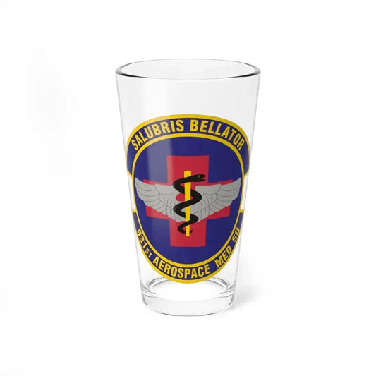 931 Aerospace Medicine Squadron AFRC (U.S. Air Force) Pint Glass 16oz 16oz - Go Mug Yourself