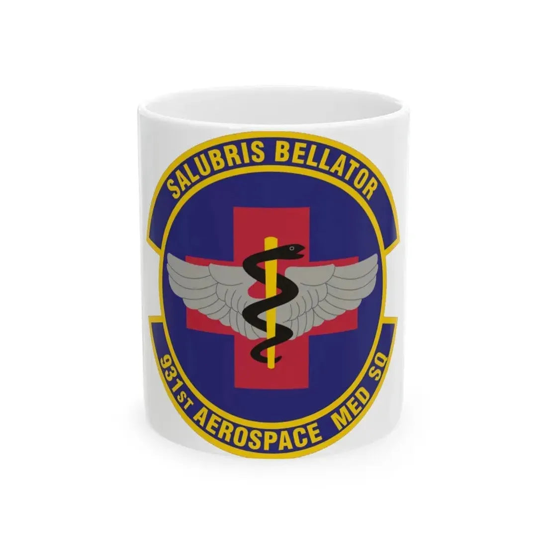 931 Aerospace Medicine Squadron AFRC (U.S. Air Force) White Coffee Mug 11oz - Go Mug Yourself