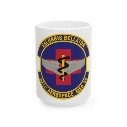 931 Aerospace Medicine Squadron AFRC (U.S. Air Force) White Coffee Mug 15oz - Go Mug Yourself