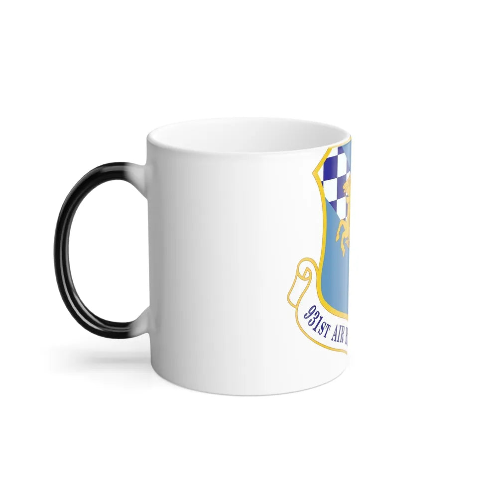 931 Air Refueling Wing AFRC (U.S. Air Force) Color Changing Coffee Mug-Go Mug Yourself