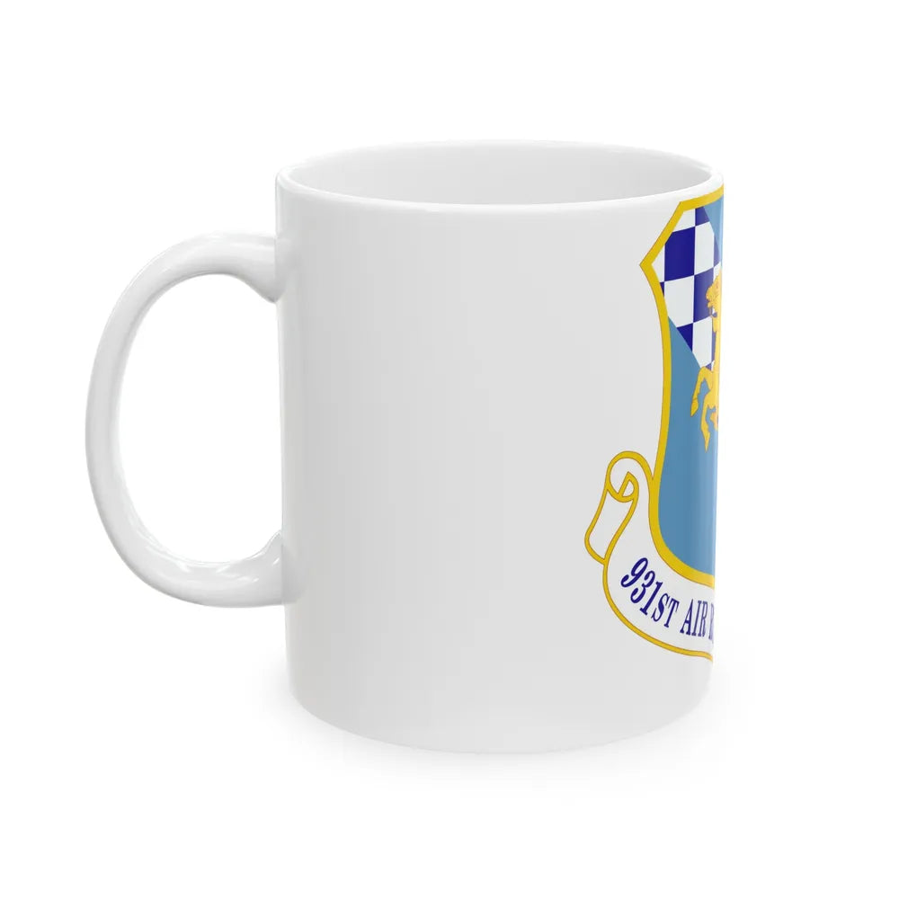 931 Air Refueling Wing AFRC (U.S. Air Force) White Coffee Mug-Go Mug Yourself