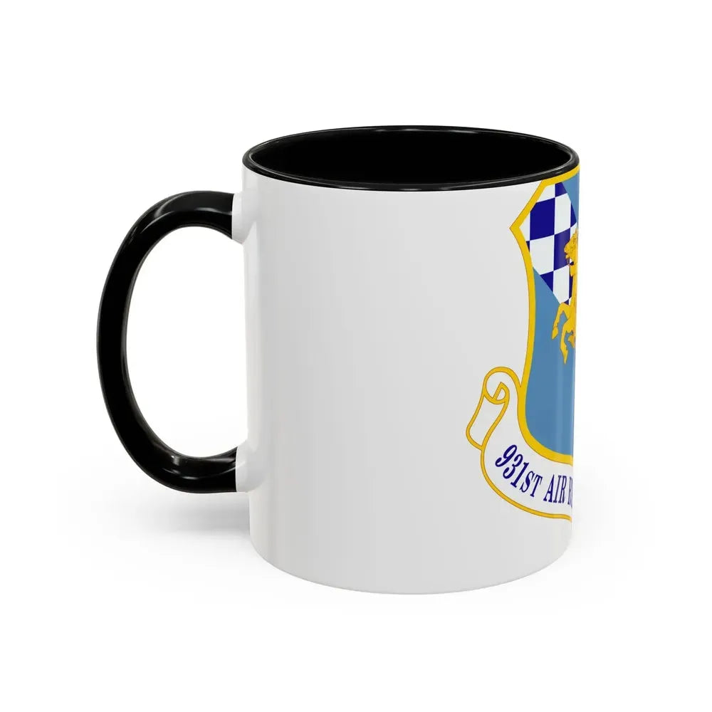 931 Air Refueling Wing AFRC (U.S. Air Force) Accent Coffee Mug - Go Mug Yourself