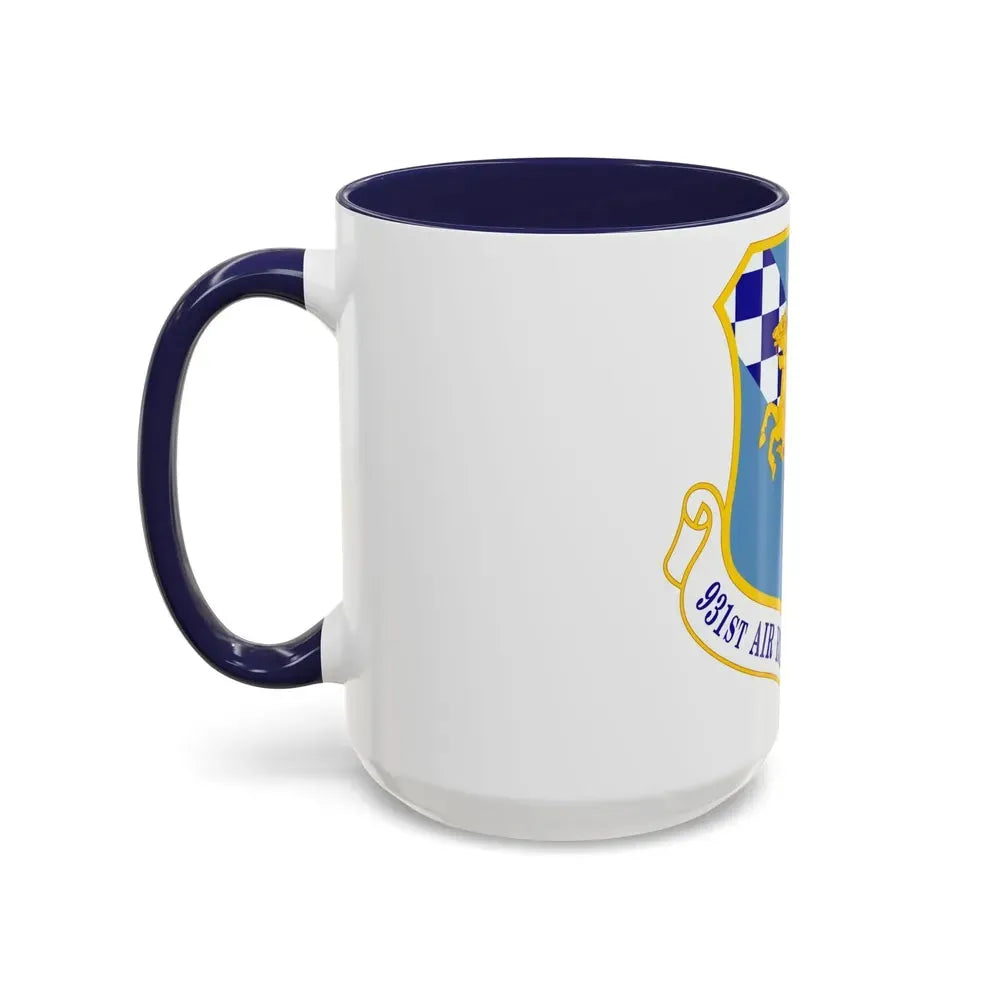 931 Air Refueling Wing AFRC (U.S. Air Force) Accent Coffee Mug - Go Mug Yourself