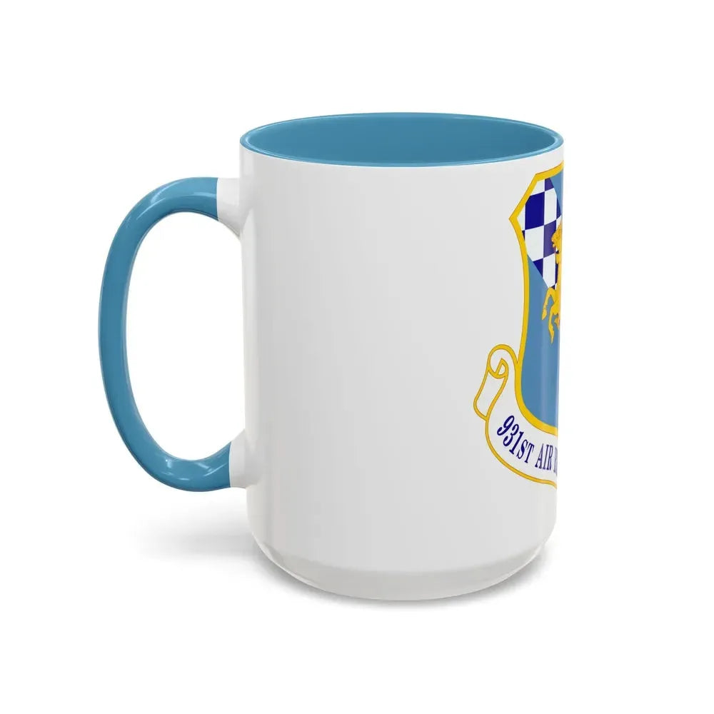 931 Air Refueling Wing AFRC (U.S. Air Force) Accent Coffee Mug - Go Mug Yourself