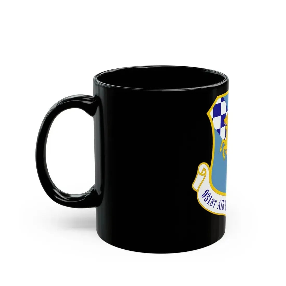 931 Air Refueling Wing AFRC (U.S. Air Force) Black Coffee Mug - Go Mug Yourself