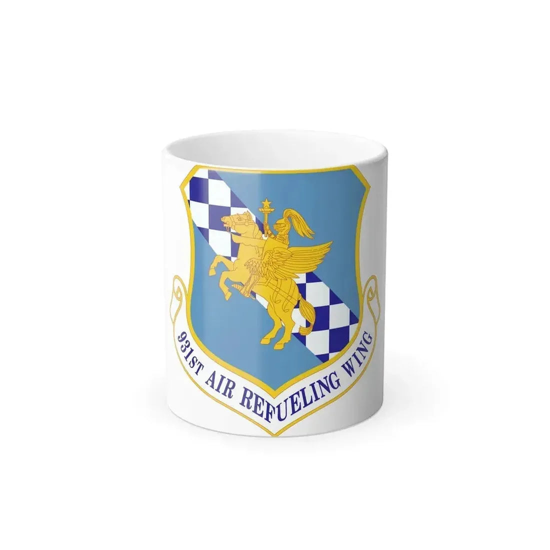931 Air Refueling Wing AFRC (U.S. Air Force) Color Changing Coffee Mug 11oz - Go Mug Yourself