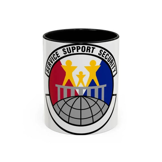 931 Force Support Squadron AFRC (U.S. Air Force) Accent Coffee Mug 11oz Black - Go Mug Yourself