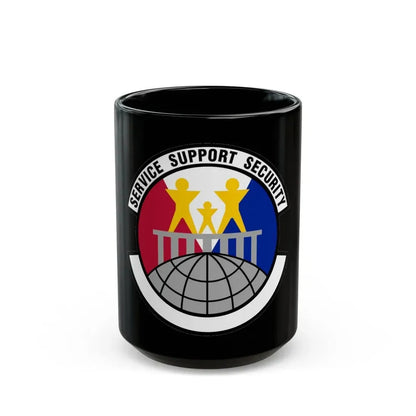 931 Force Support Squadron AFRC (U.S. Air Force) Black Coffee Mug 15oz - Go Mug Yourself