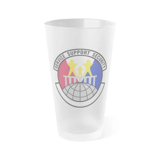 931 Force Support Squadron AFRC (U.S. Air Force) Frosted Pint Glass 16oz Default Title - Go Mug Yourself