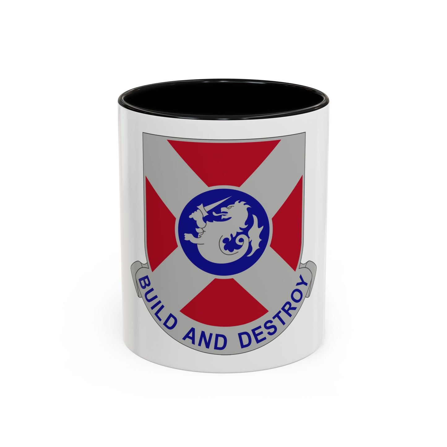 391 Engineer Battalion (U.S. Army) Accent Coffee Mug