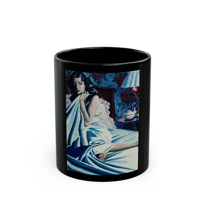 Georgetown Heights, story illustration - Black Coffee Mug-11oz-Go Mug Yourself