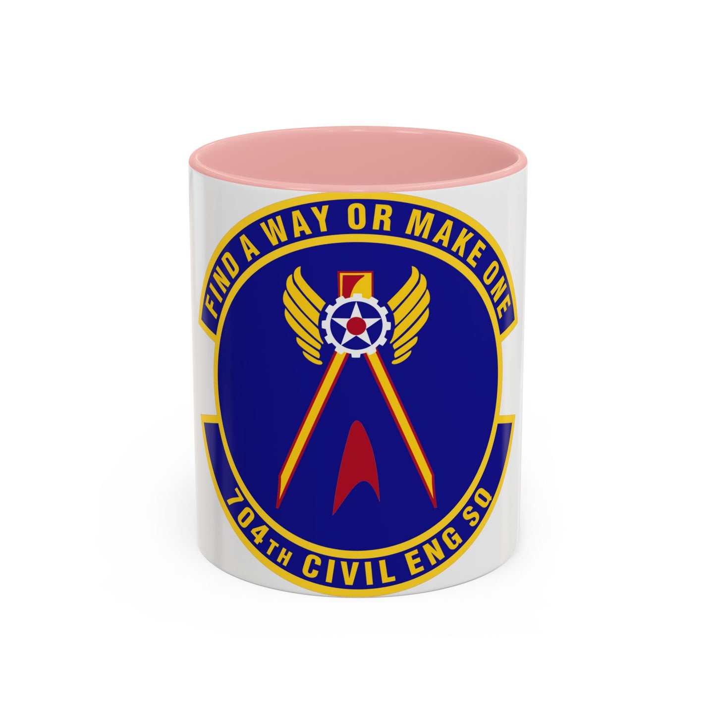 704th Civil Engineer Squadron (U.S. Air Force) Accent Coffee Mug