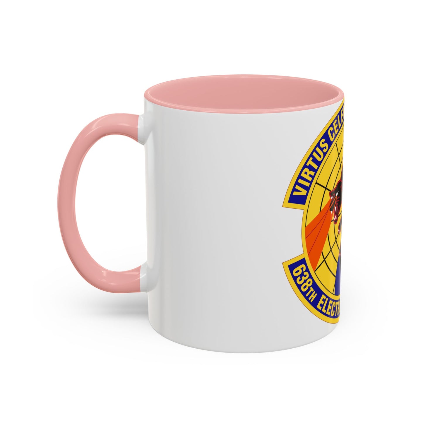 638th Electronic Systems Squadron (U.S. Air Force) Accent Coffee Mug