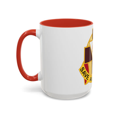 99 Field Hospital (U.S. Army) Accent Coffee Mug