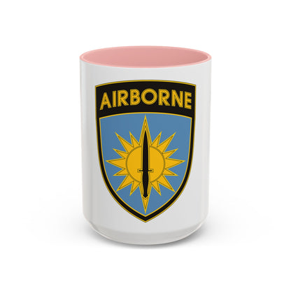 Special Operations Command Pacific 3 (U.S. Army) Accent Coffee Mug
