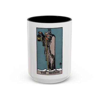 The Hermit (Tarot Card) Accent Coffee Mug