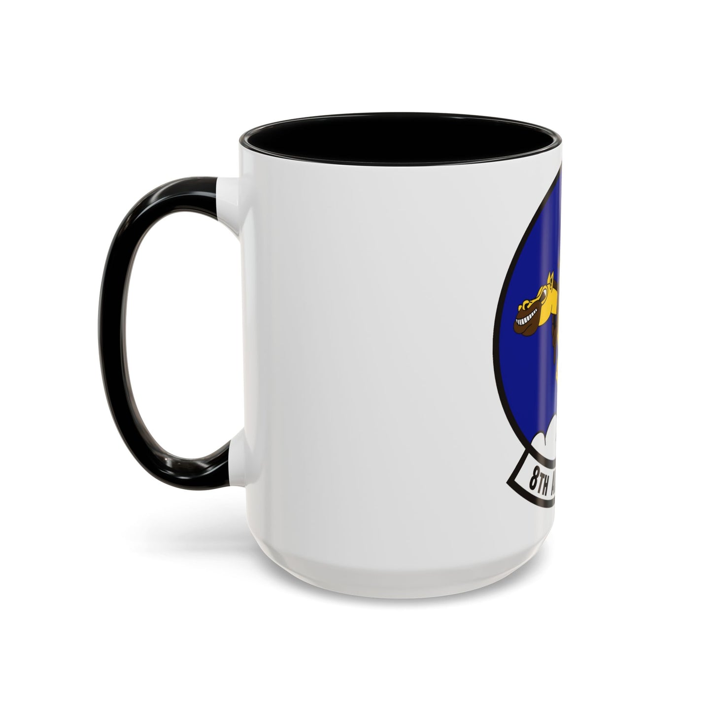 8th Airlift Squadron (U.S. Air Force) Accent Coffee Mug