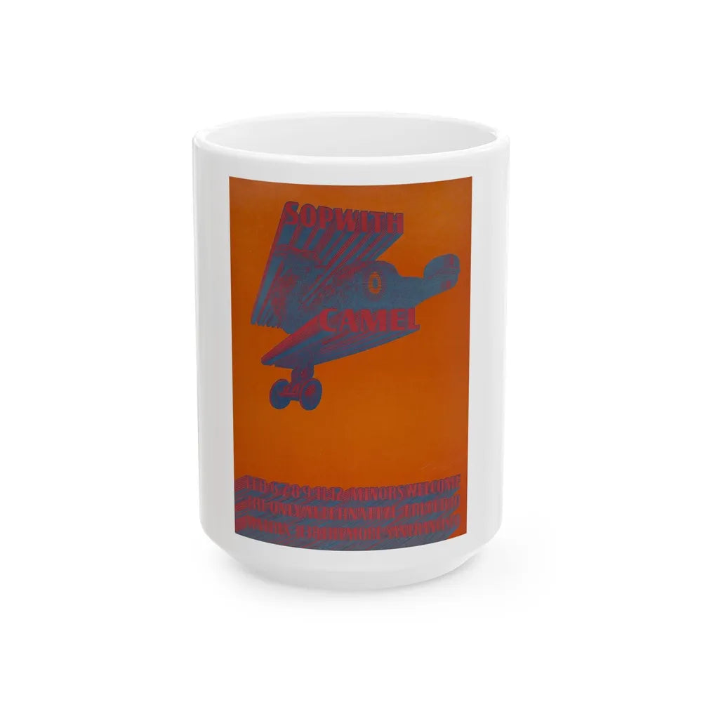 sopwith camel 1967 (Music Poster) White Coffee Mug-15oz-Go Mug Yourself