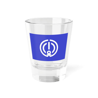 Flag of Komatsushima Tokushima (Japan) Shot Glass 1.5oz