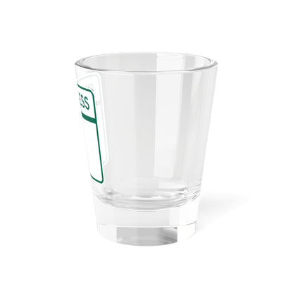 MD business template (Maryland) (Road Sign) Shot Glass 1.5oz