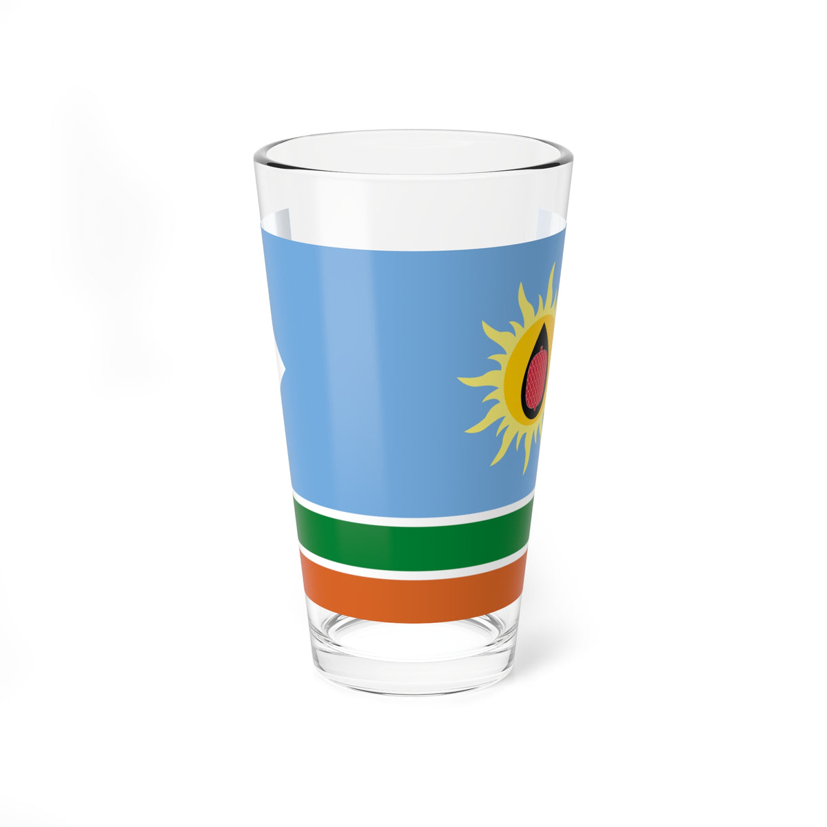 Bandera Municipio Guanipa (Venezuela) Pint Glass 16oz