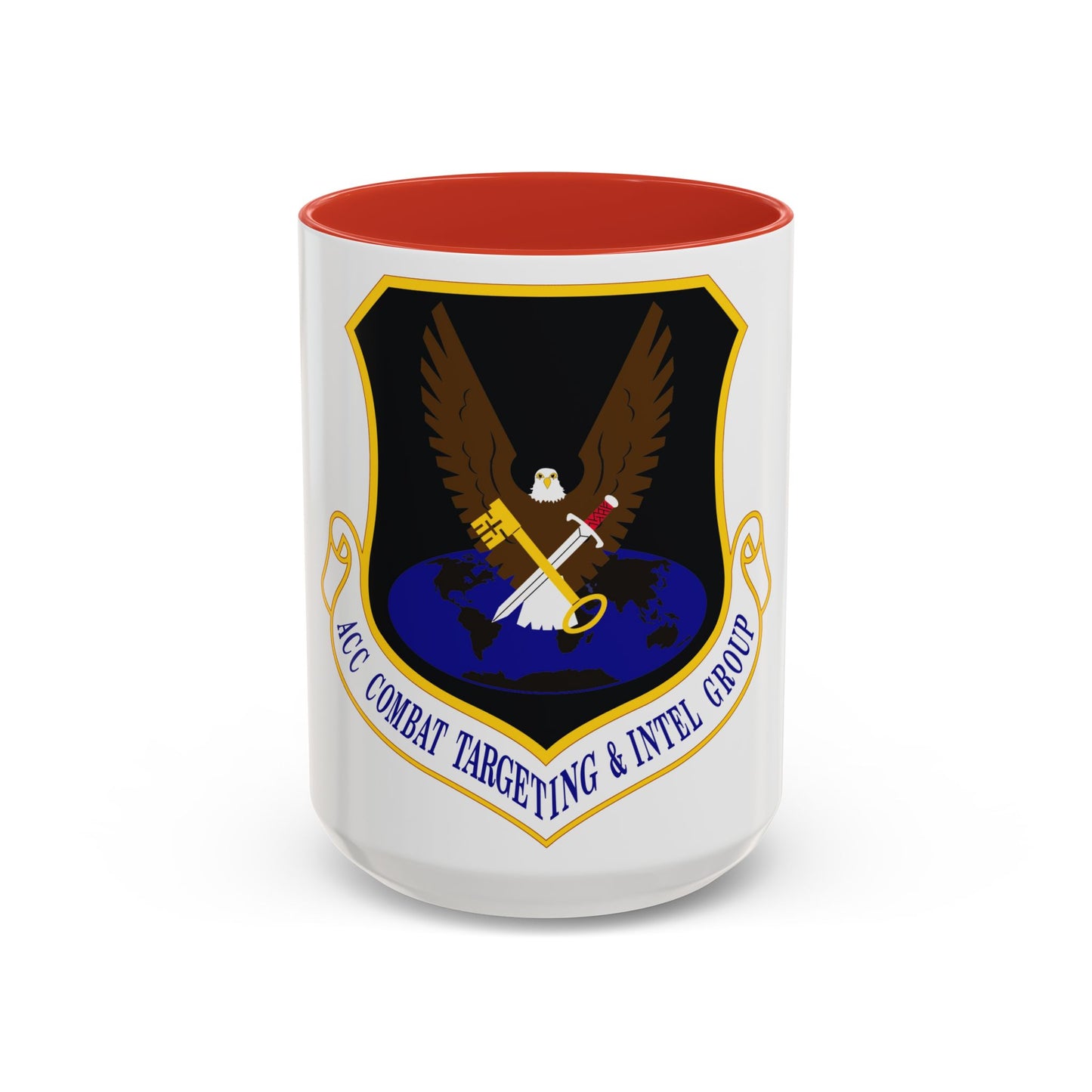 ACC Combat Targeting & Intelligence Group (U.S. Air Force) Accent Coffee Mug