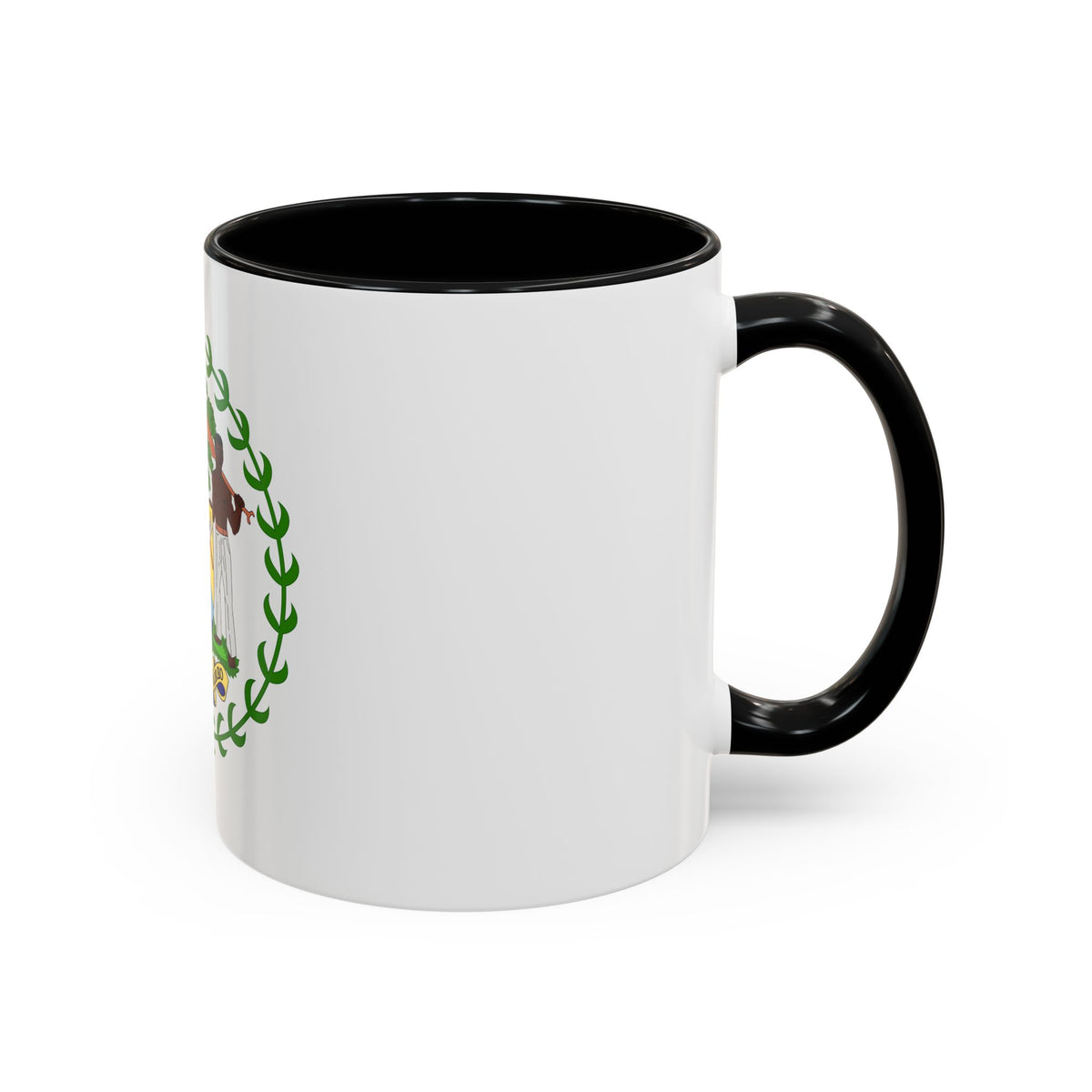 Coat of arms of Belize - Accent Coffee Mug