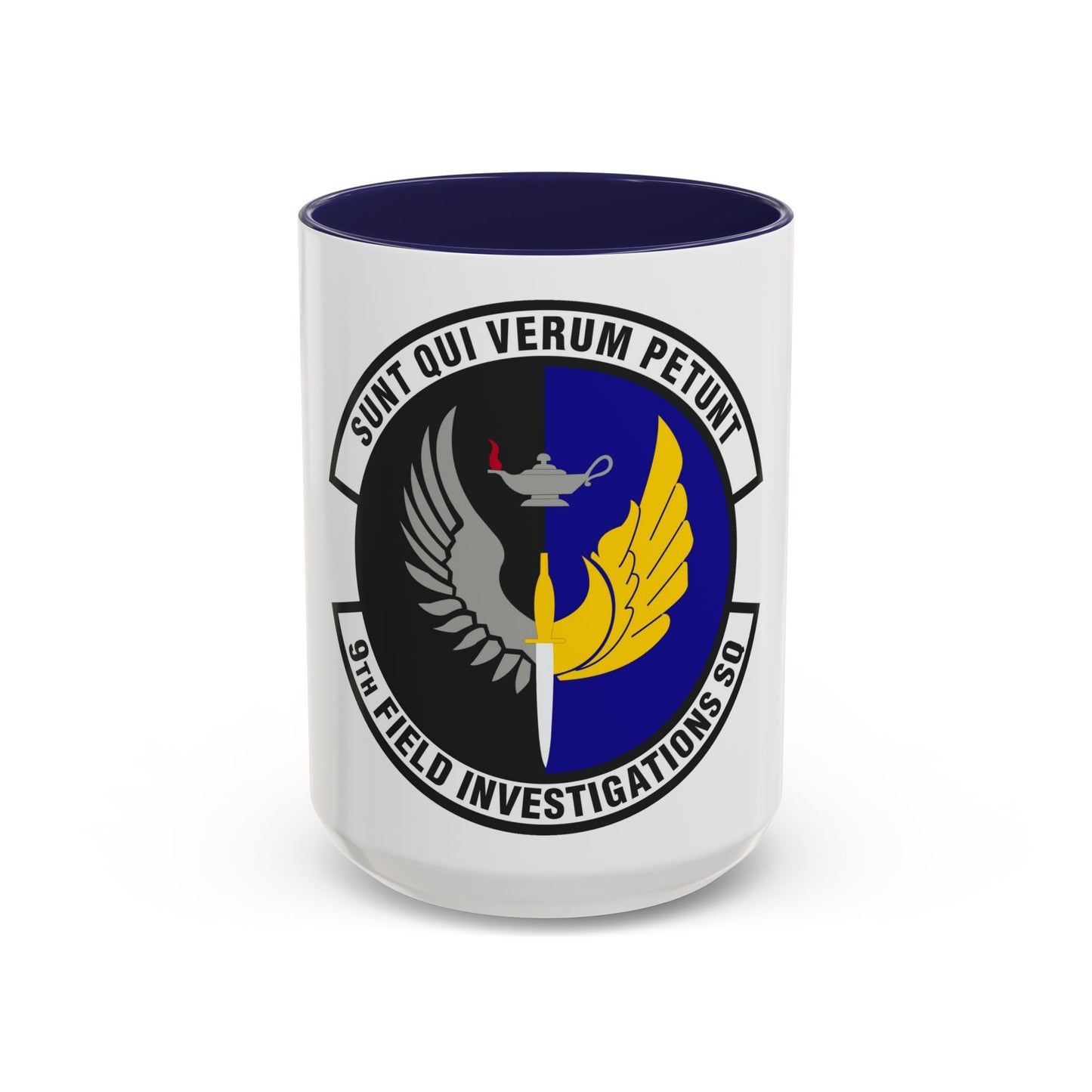 9th Field Investigations Squadron (U.S. Air Force) Accent Coffee Mug