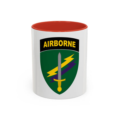 Civil Affairs and Psychological Operations Command Airborne (U.S. Army) Accent Coffee Mug