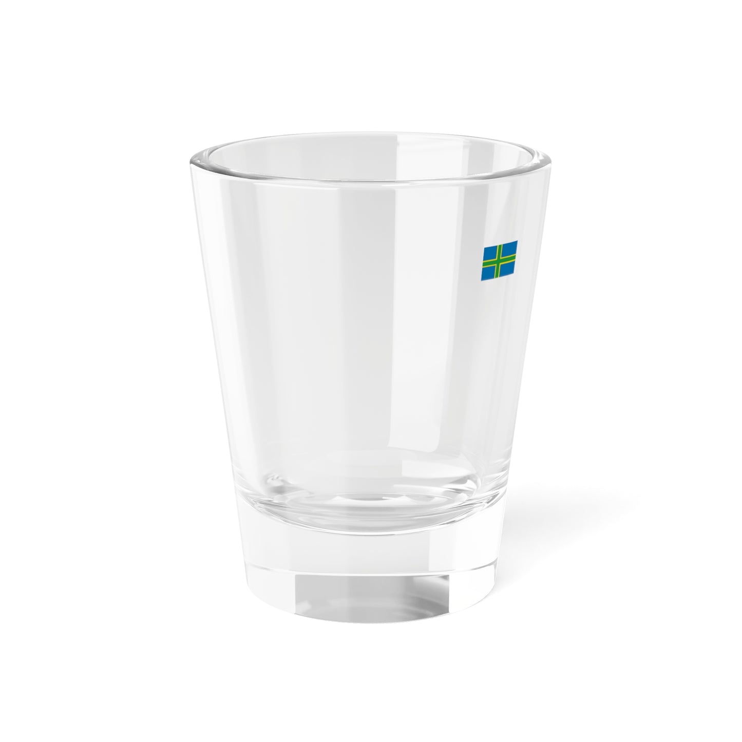 Bandera dOland (Sweden) Shot Glass 1.5oz