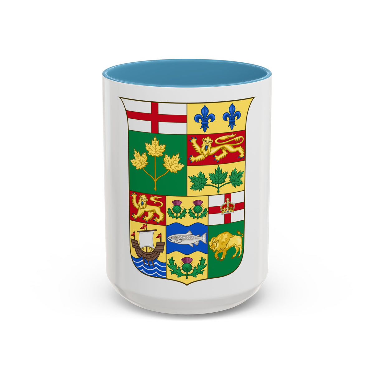 Arms of Canada 1870 - Accent Coffee Mug