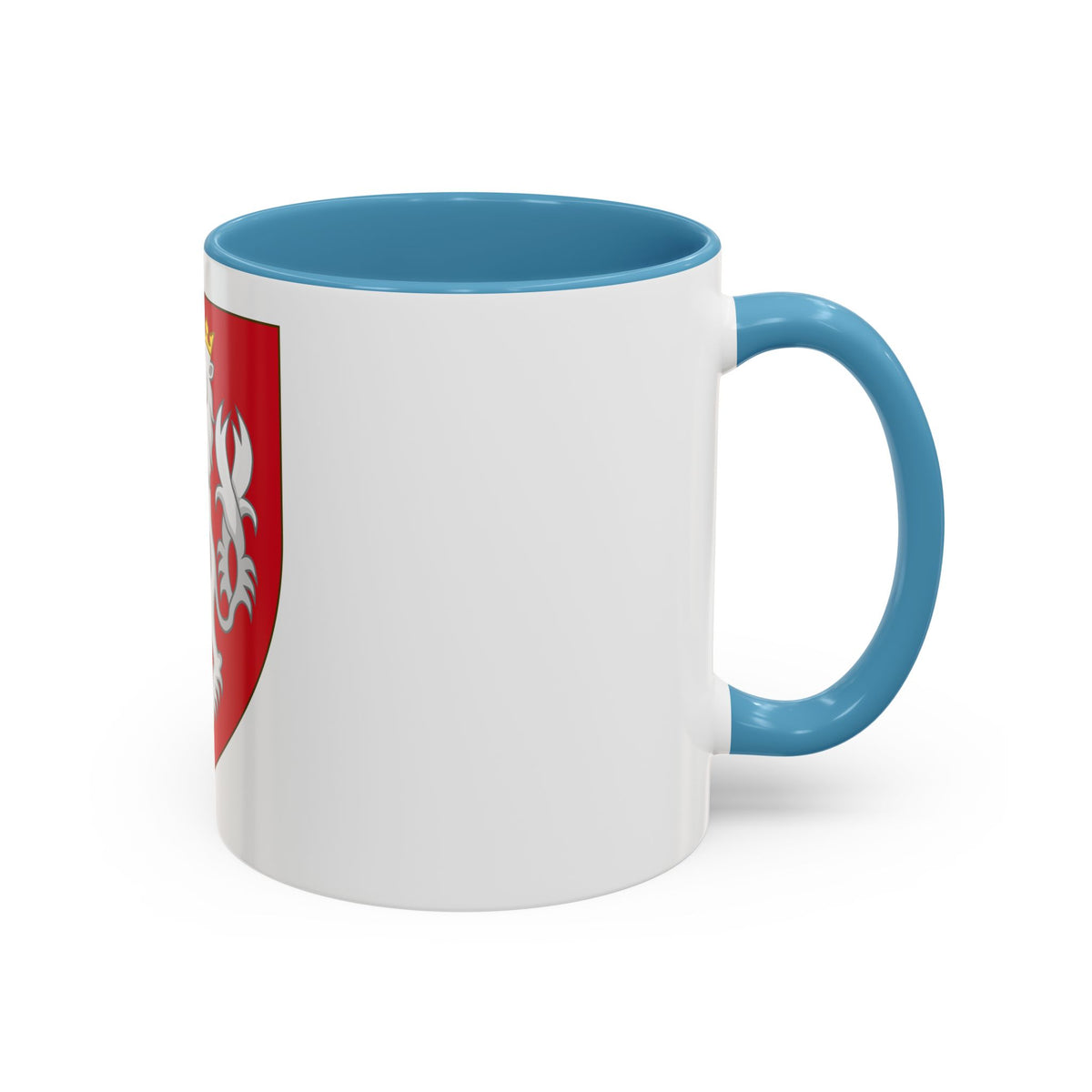 Coat of arms of the House of Luxembourg-Bohemia - Accent Coffee Mug