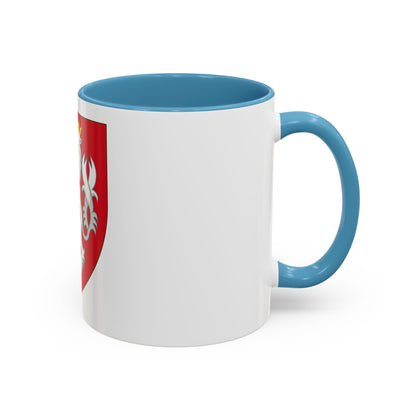 Coat of arms of the House of Luxembourg-Bohemia - Accent Coffee Mug