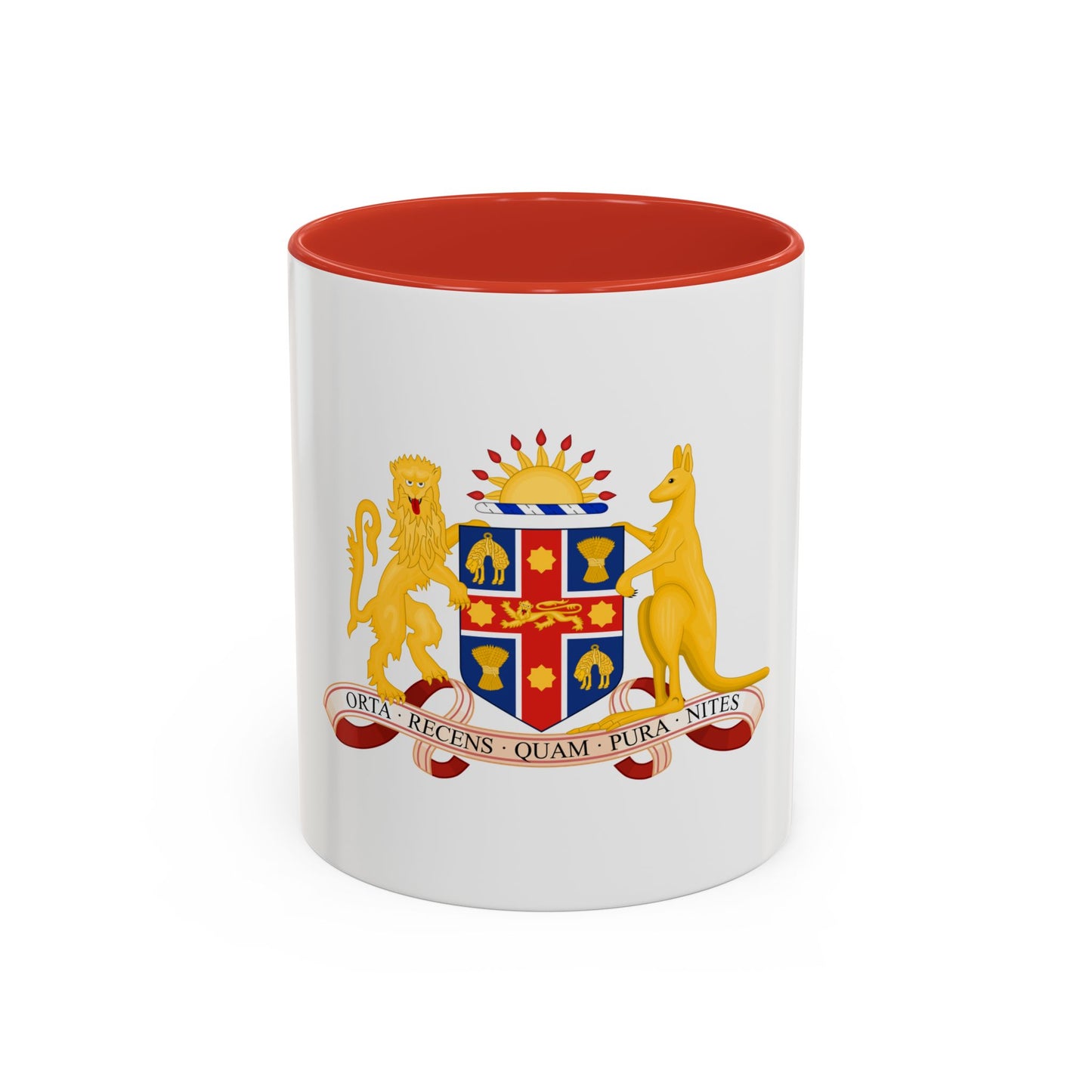 Coat of Arms of New South Wales - Accent Coffee Mug