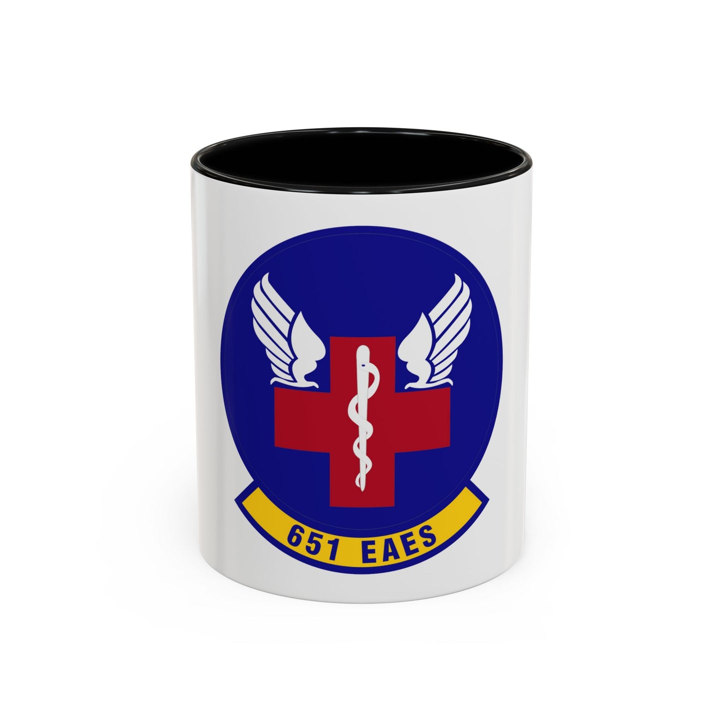 651st Expeditionary Aeromedical Evacuation Squadron (U.S. Air Force) Accent Coffee Mug