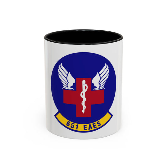 651st Expeditionary Aeromedical Evacuation Squadron (U.S. Air Force) Accent Coffee Mug